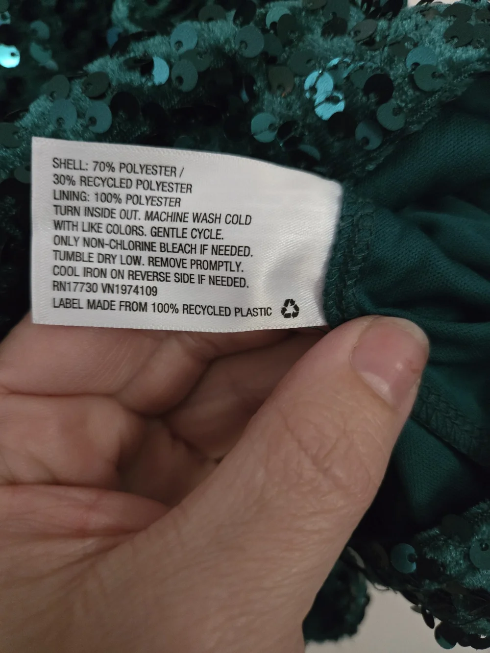 wild fable Green Sequin Mini Skirt